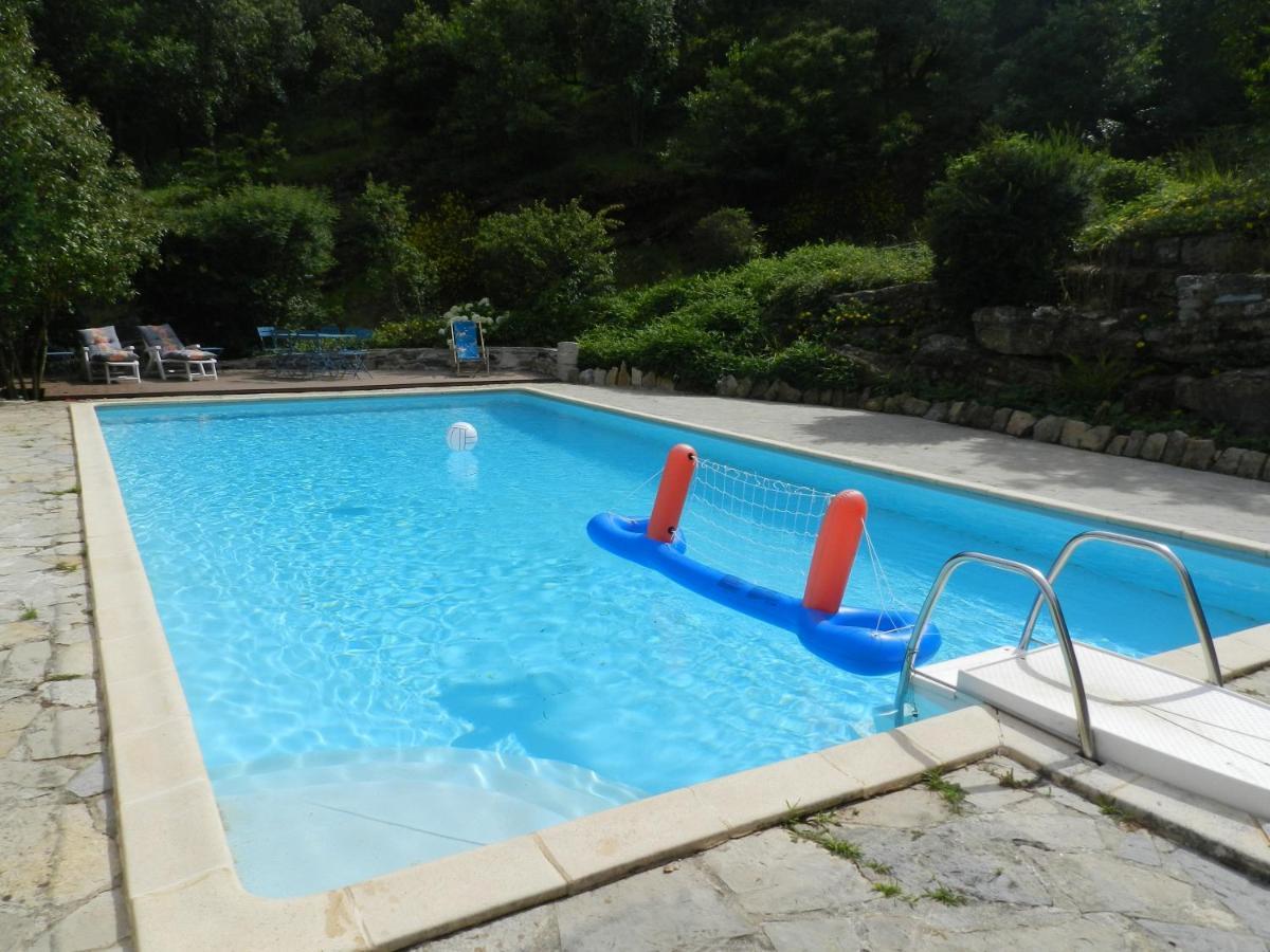 Chambre Cevennes: Piscine, Lamas, Riviere Cros (Gard) Exterior foto
