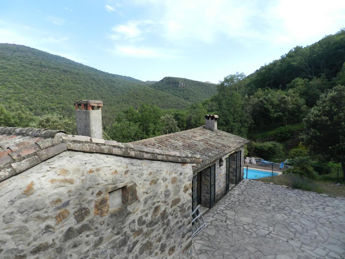 Chambre Cevennes: Piscine, Lamas, Riviere Cros (Gard) Exterior foto