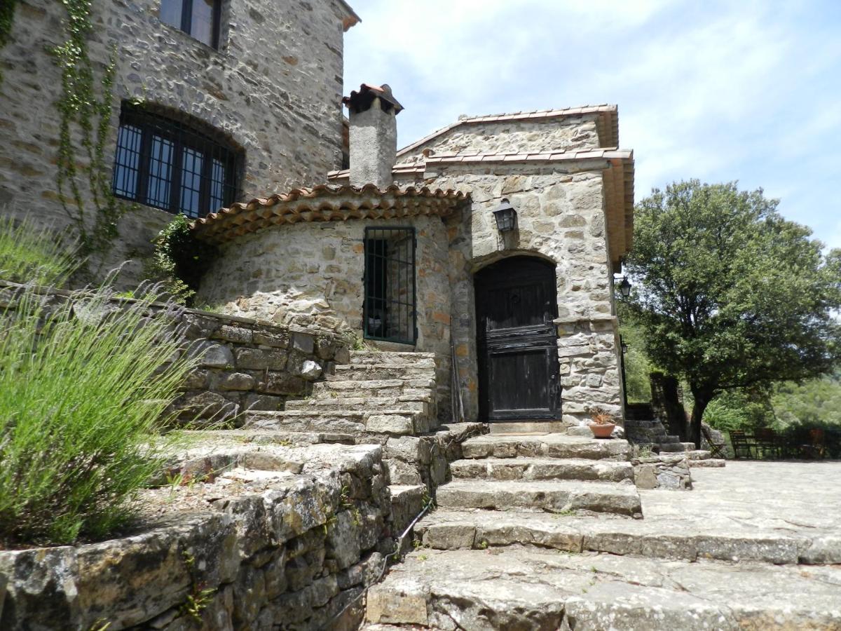 Chambre Cevennes: Piscine, Lamas, Riviere Cros (Gard) Exterior foto
