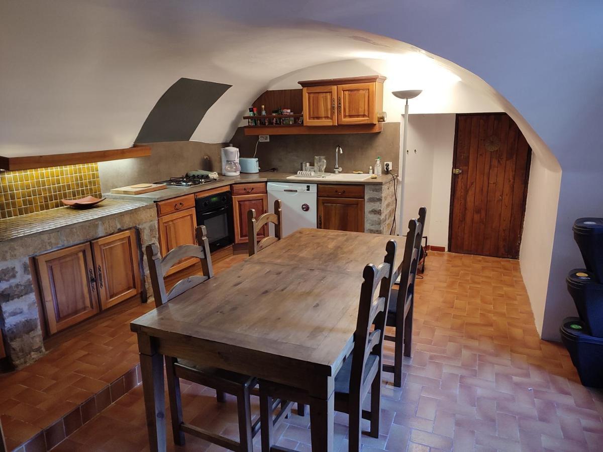 Chambre Cevennes: Piscine, Lamas, Riviere Cros (Gard) Exterior foto